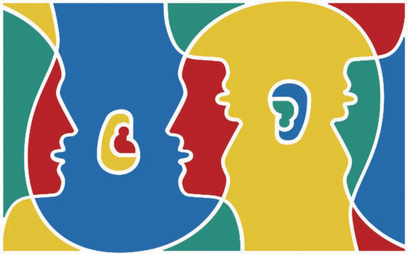 Logo Evropskog dana jezikâ: Council of Europe